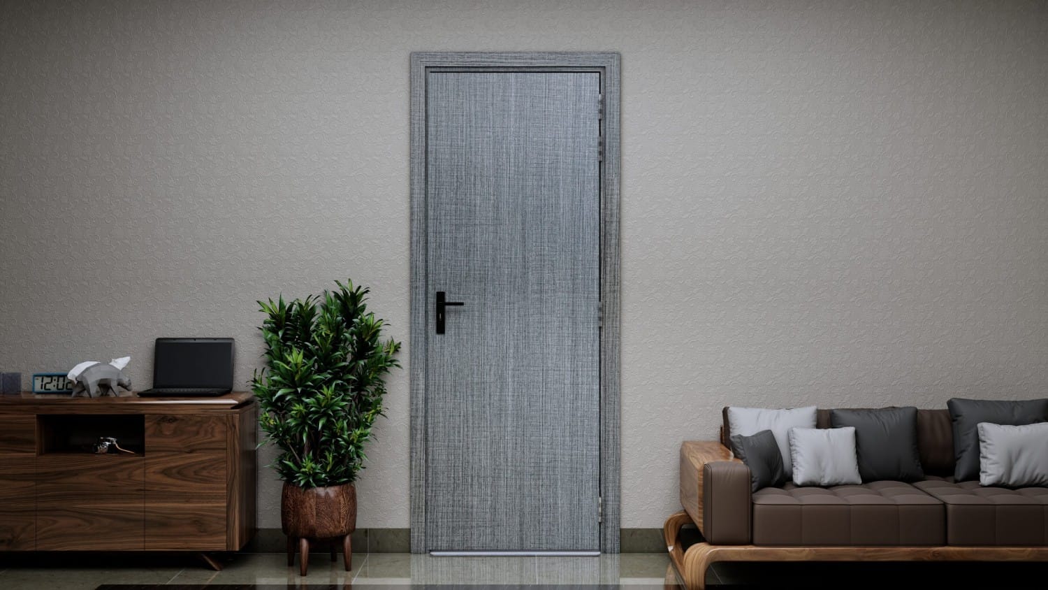 Cửa gỗ mdf Melamine