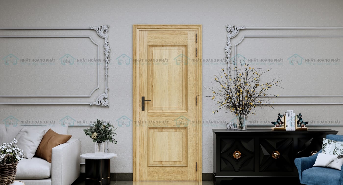 cửa thông phòng gỗ Sồi