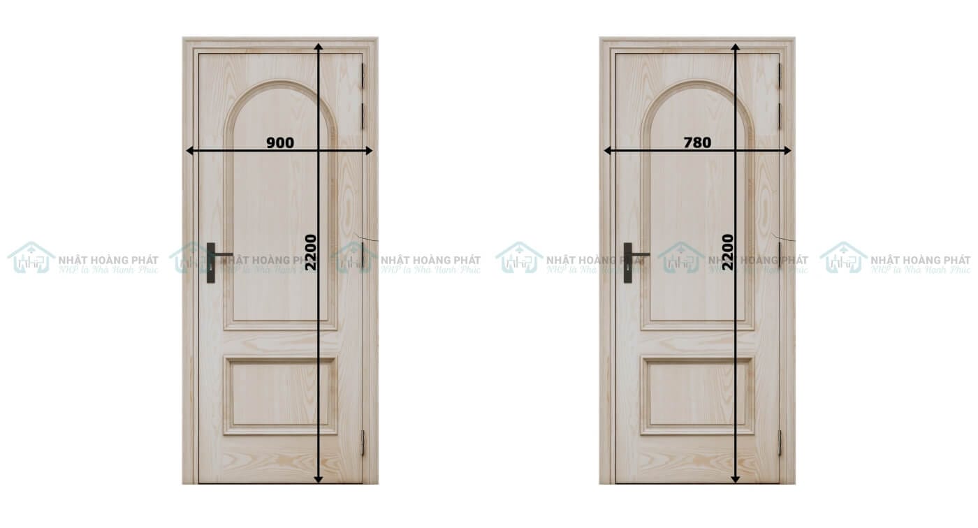 cửa gỗ tự nhiên ash
