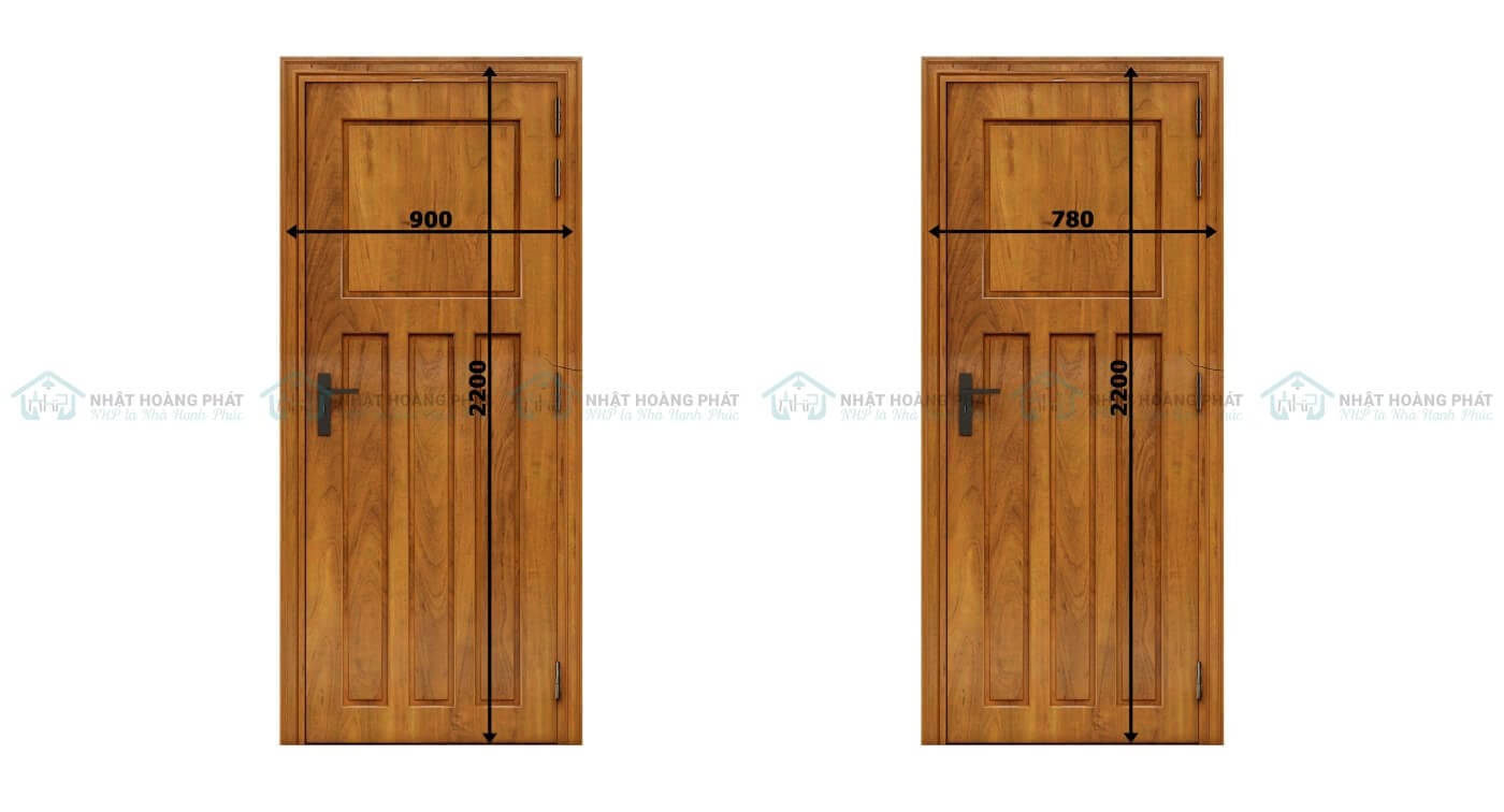 cửa gỗ gõ đỏ mkb