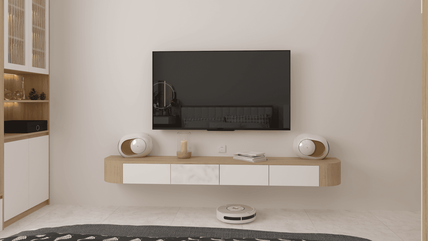 kệ Tv treo tường