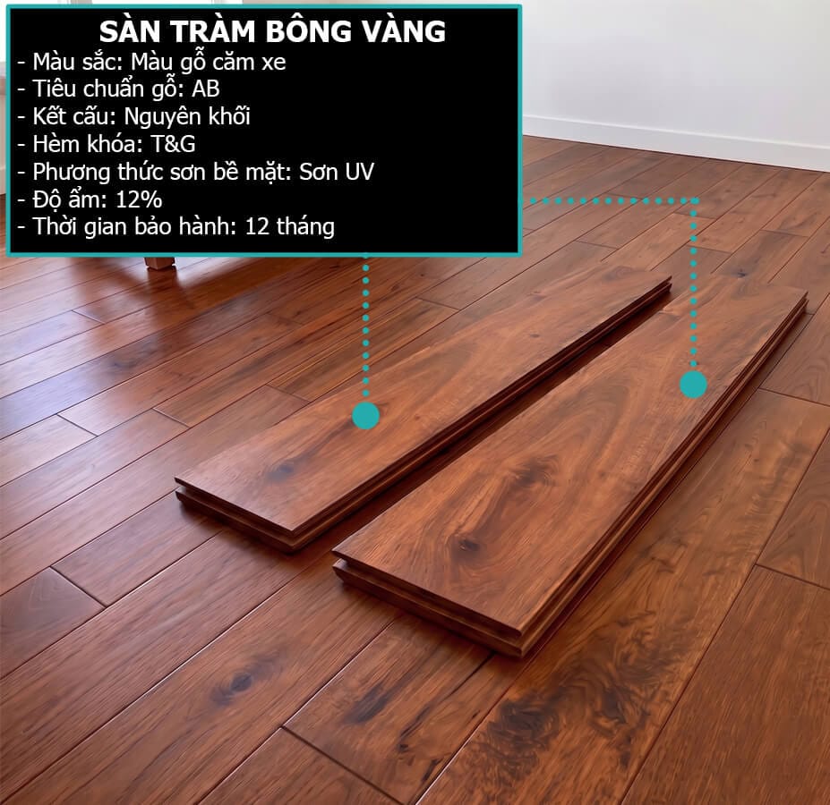 sàn gỗ tràm