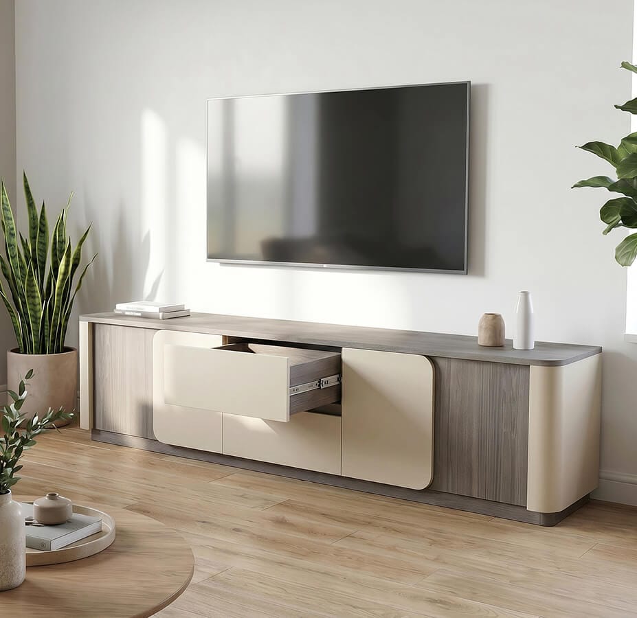 kệ tivi mdf melamine