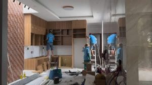 thi công nội thất gỗ công nghiệp